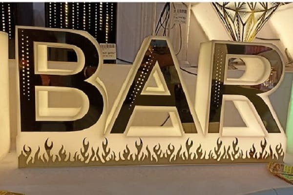 Why Coose us Bar Display
